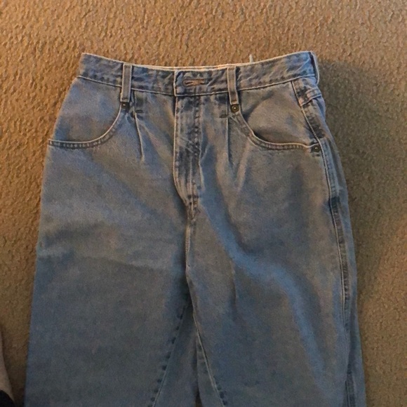 Vintage 80s High Waisted Jeans - Picture 2 of 6